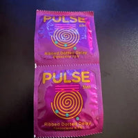 Pulse Ribbed Dotted Delay Condom(With Private Packing 🔞)