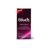 Touch Ribbed Condoms(With Private Packing 🔞)