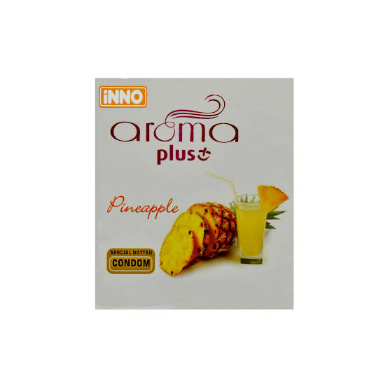 Aroma Plus Pineappple Special Dotted Condom(With Private Packing 🔞)