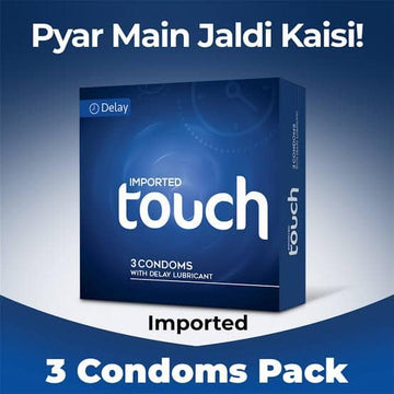 Touch Delay Condom – Timing Condoms 3’s (With Private Packing 🔞)