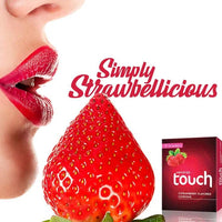 Touch Strawberry Condoms(With Private Packing 🔞)