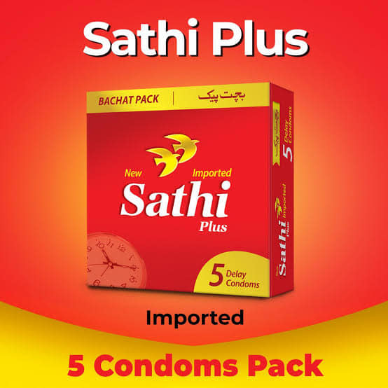 New Sathi Plus DelayCondom (With Private Packing 🔞)