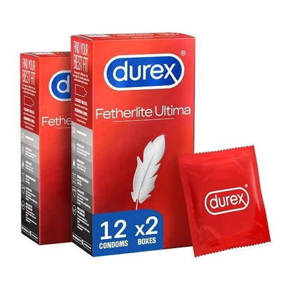 Durex Fetherlite Condoms Pack of 12's