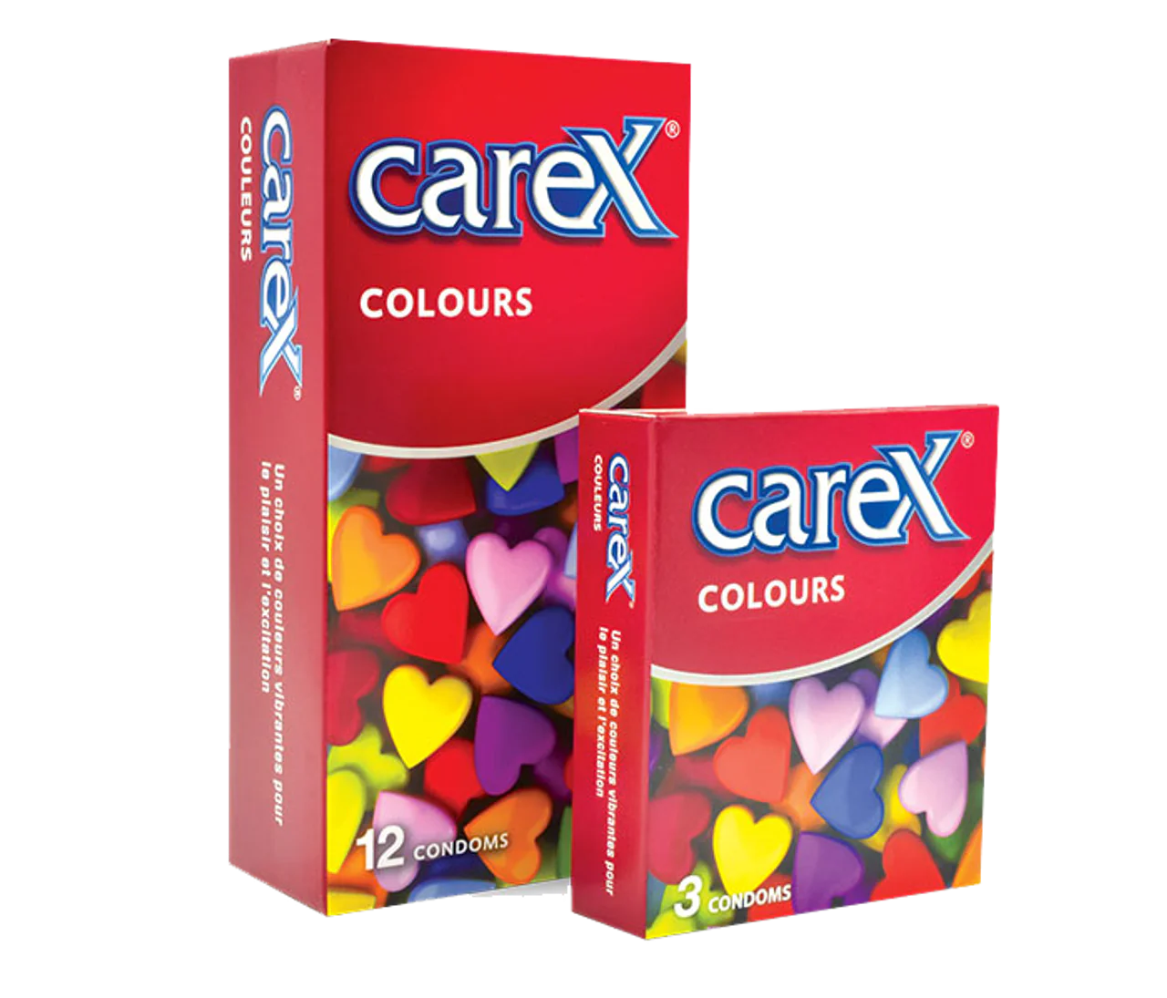 Carex Lubricated Colours Condoms