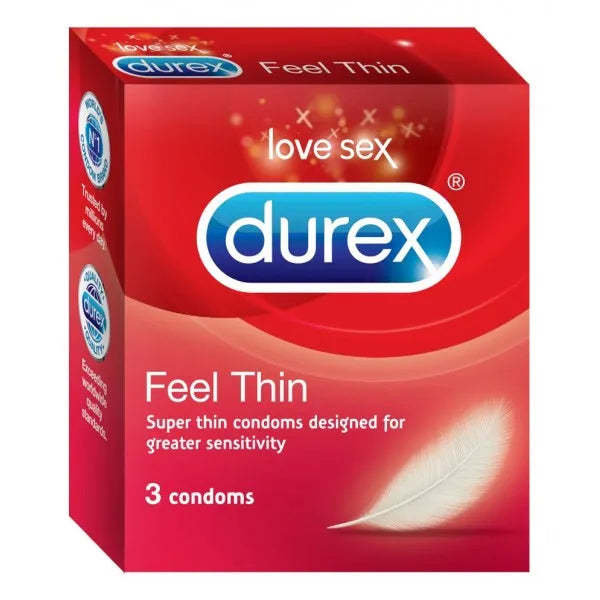 Durex Feel Thin Sensitive condoms 3s