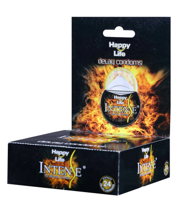 Happy Life Intense Delay 24’s (Delay Condoms)