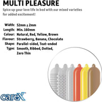 Carex Multi Pleasure Condoms