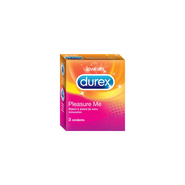 Durex Pleasure Me Ribbed & Dotted Condoms 3S