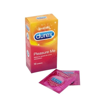 Durex UK Pleasure Me Ribbed and Dotted Regular Fit Condoms -12