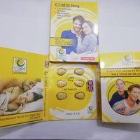 Cialis 6 Yellow Tablets Pack For Men 20mg