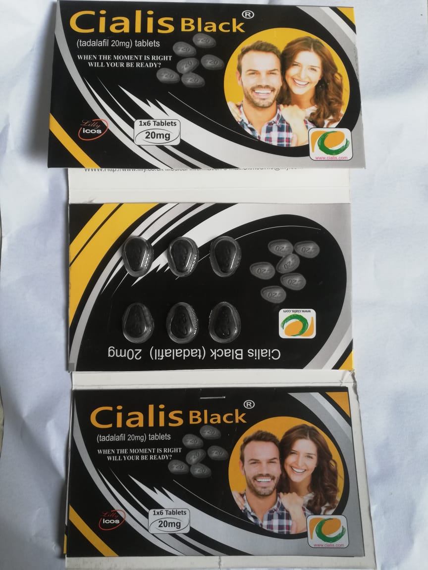 Cialis Black 20mg 6 Tablets